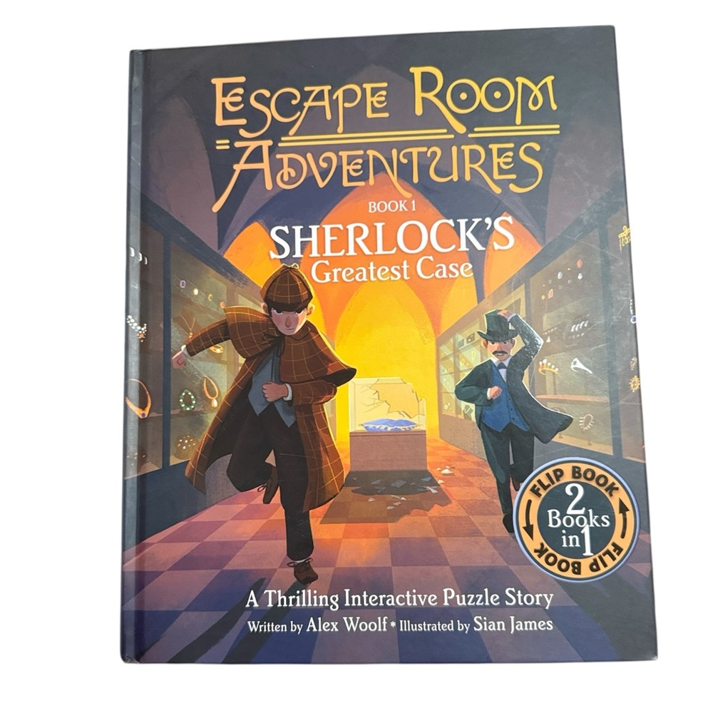 🧡 15 items for $20🧡 Escape Room Adventures Book 1 & 2|Sherlock's Greatest Case